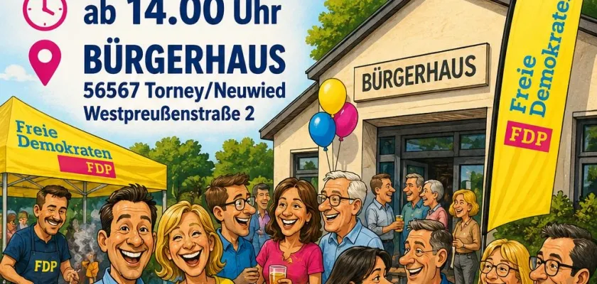 Sommerfest des FDP-Kreisverbandes Neuwied